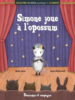 cover image of La timidité--Simone joue à l'opossum